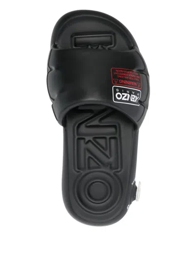Shop Kenzo Sandals In Black