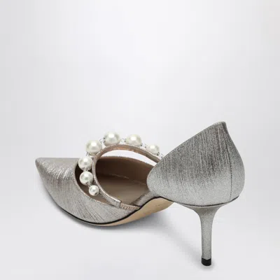 Shop Jimmy Choo Decolleté Aurelie 85 Color Macaron In Beige