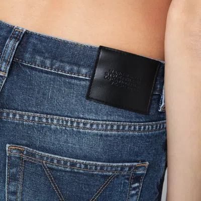 Shop Marc Jacobs Blue Washed-effect Jeans