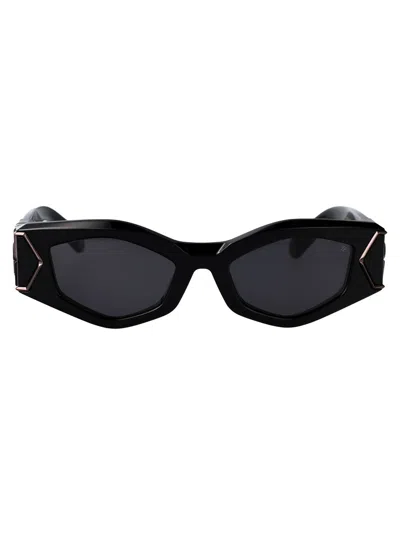 Philipp Plein Plein Hera Cat-eye Sunglasses In Black