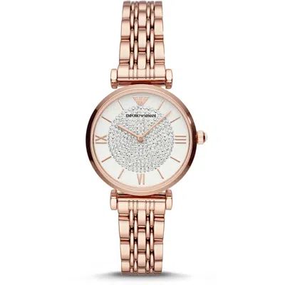 ARMANI COLLEZIONI ARMANI GOLD STAINLESS STEEL WOMEN'S WATCH 
