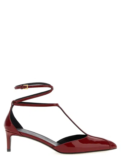 Shop Khaite 'mia' Pumps In Red