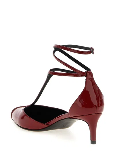Shop Khaite 'mia' Pumps In Red