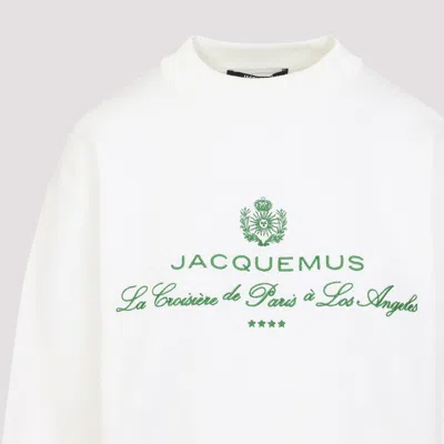 Shop Jacquemus La Maille Venice Pullover Women In White