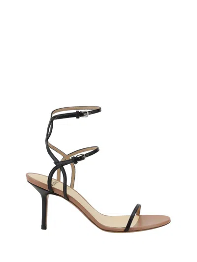 Shop Francesco Russo Sandals In Black