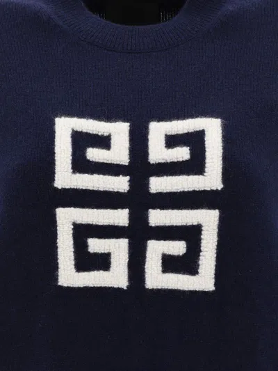 Shop Givenchy Sweaters In Blue