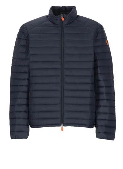 Shop Save The Duck Coats In Blue