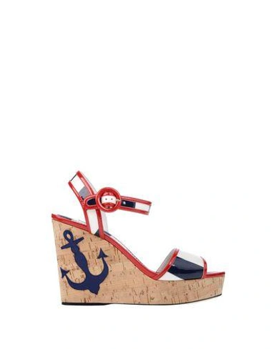 DOLCE & GABBANA DOLCE & GABBANA WOMAN MULES & CLOGS MIDNIGHT BLUE SIZE 7 TEXTILE FIBERS 11255088CD 11